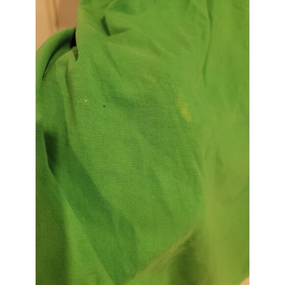 Vintage 90s Polo Ralph Lauren Tshirt M Lime Green - Picture 5 of 11